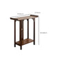 Mid Century Modern Console Table 12"W Wood Console Sofa Table