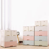 Armoire non conservatrice avec armoire de rangement en plastique de tiroir avec jambes