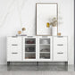 Living Room 32-inch Height Sideboard Contemporary Style Artificial Wood Cupboard Clearhalo 'buffet_sideboard' 'Buffets & Sideboards' 'furn' 'furn_buffet_sideboard' 'Furniture' 'furniture_buffet_sideboard' 'Kitchen & Dining Furniture' 1200x1200_c28dab41-349e-4a56-854f-3fd2a4d3ea82