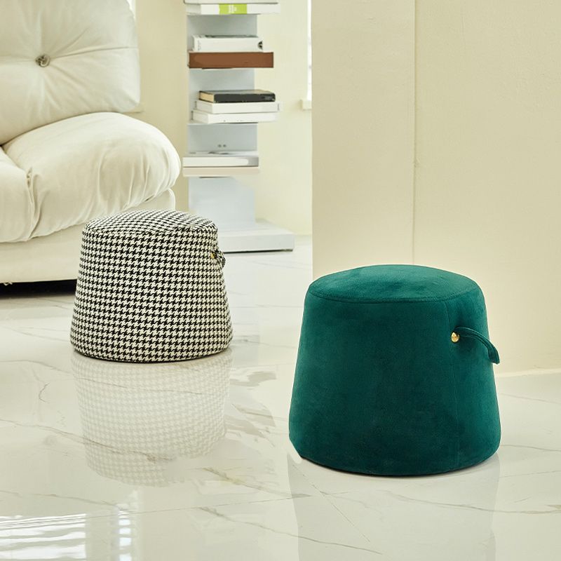 Orange Modern Pouf Tear Resistant Pure Color Pouf for Living Room Clearhalo 'furn' 'furn_ottomans_poufs' 'Furniture' 'Living Room Furniture' 'Ottomans & Poufs' 'ottomans_poufs' 1200x1200_c28dc219-d96c-48e0-b5c4-c7e312b82bdd