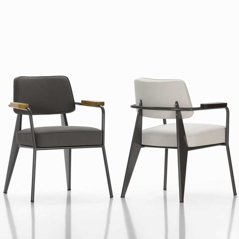 Dining Room Side Chairs Contemporary Metal Kitchen Chair for Home Clearhalo 'Dining Chairs' 'Dining Tables & Seating' 'dining_chair' 'Furniture' 'furniture_dining_chair' 'Kitchen & Dining Furniture' 1200x1200_c28eb2da-c8a5-478f-9bf5-239f1976716c