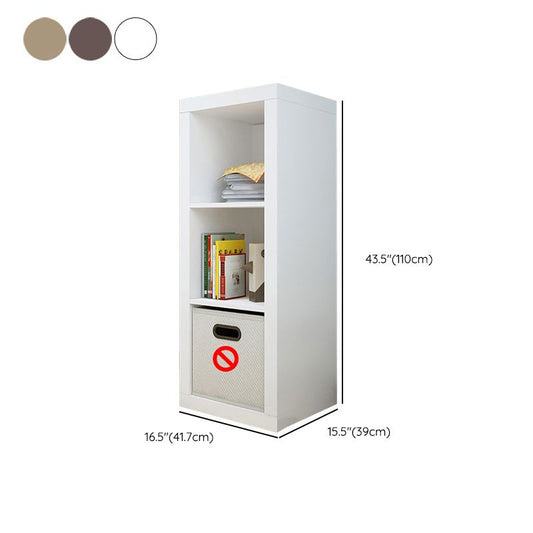 Standaard Open Back Bookcase Engineered Wood Scandinavian boekenplank (laden niet inbegrepen)