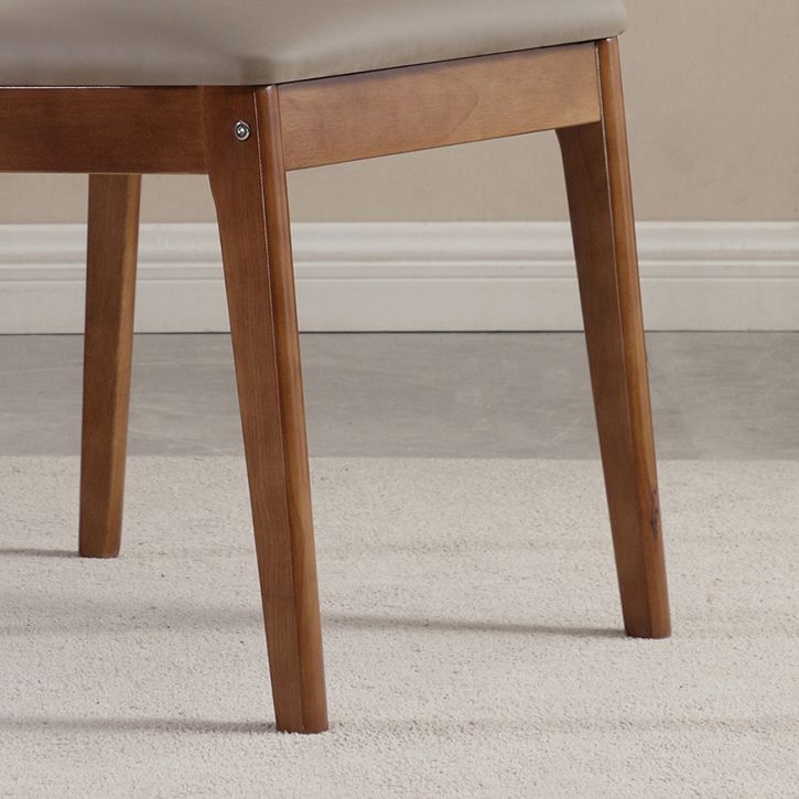 Upholstered Kitchen Side Chair Modern Style Open Back Armless Chair Clearhalo 'Dining Chairs' 'Dining Tables & Seating' 'dining_chair' 'furn' 'furn_dining_chair' 'Furniture' 'Kitchen & Dining Furniture' 1200x1200_c2939bed-fd8b-4f68-9f12-1d3fcce8db84