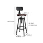 Industrial Armless Liftable Counter Stool Iron Restaurant Bar Stool with Pedal Clearhalo 'Bar Furniture' 'Bar Stools' 'bar_stools' 'furn' 'furn_bar_stools' 'furniture_bar_stools' 'Kitchen & Dining Furniture' 'kitchen&dining_furn' 'kitchen' 'kitchen_furn' Furniture' 1200x1200_c294bb3d-8a77-4c8e-b36d-47df70749e4a