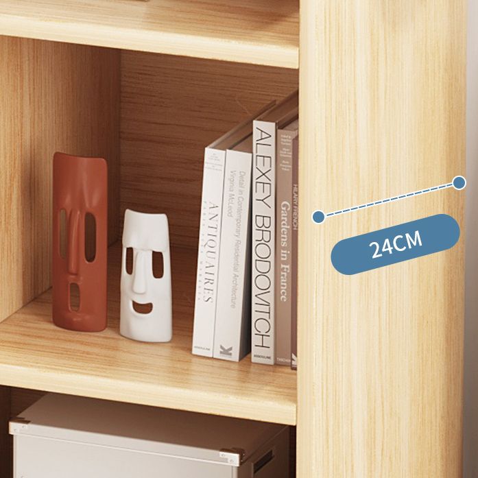 Bookshelf Floor Open Bedroom Storage Cabinet Living Room Lattice Locker Modern Bookcase