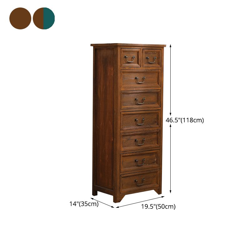 14" W Wooden Lingerie Chest Traditional Storage Chest with Drawers Clearhalo 'Bedroom Furniture' 'Dressers & Chests' 'dressers_chests' 'furn' 'furn_dressers_chests' 'Furniture' 1200x1200_c299fee4-1fd8-4c96-aaf6-362ddb2fb018