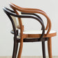 Modern Style Chairs Dining Stackable Arm Chair with Wooden Legs for Kitchen