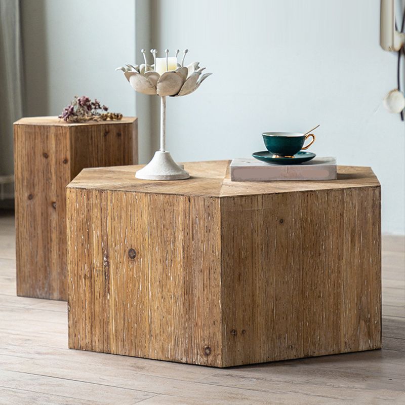 Contemporary Solid Wood Coffee Table Medium Wood Solid Coffee Table Clearhalo 'Coffee & Accent Tables' 'Coffee Tables' 'coffee_tables' 'furn' 'furn_coffee_tables' 'Furniture' 'Living Room Furniture' 1200x1200_c29c64f8-c388-46bc-bbd7-6fca8a86a1c1