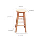 Modern Armless Wooden Counter Stool Oak Wood High Stool with 4 Legs Clearhalo 'Bar Furniture' 'Bar Stools' 'bar_stools' 'furn' 'furn_bar_stools' 'Furniture' 'Kitchen & Dining Furniture' 1200x1200_c2a13e35-c2ad-4812-a2c2-d6950027812d