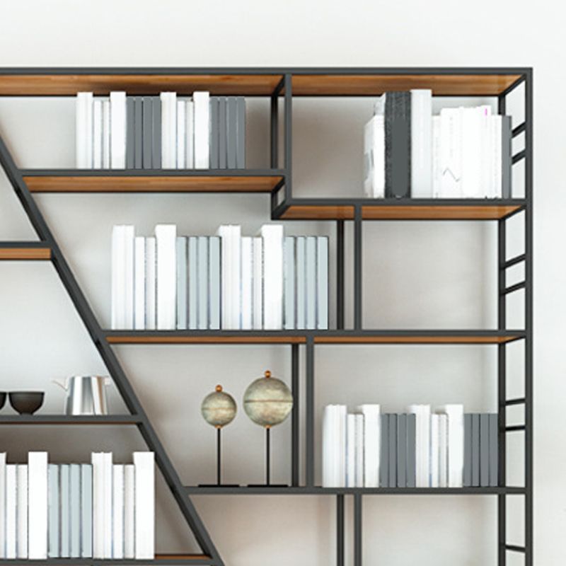 Libreria moderna di libreria in metallo da 10 "W con scaffali