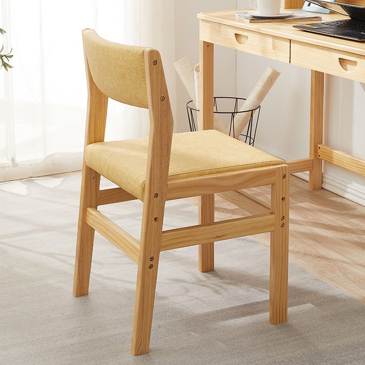 Wood Open Back Liftable Chairs Contemporary Kitchen Side Dining Room Chair Clearhalo ' kitchen&dining_furn' 'Dining Chairs' 'Dining Tables & Seating' 'dining_chair' 'Furniture' 'furniture_dining_chair' 'Kitchen & Dining Furniture' 'kitchen' 1200x1200_c2a63804-fe91-4e75-a4ec-276a64207f97