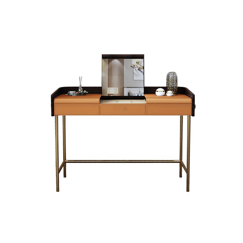 Glam da 17,72 "vanità per trucco in legno con 2 cassetti per la camera da letto