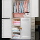 Hinged 1-Door Wardrobe Armoire Contemporary Plastic Wardrobe Closet