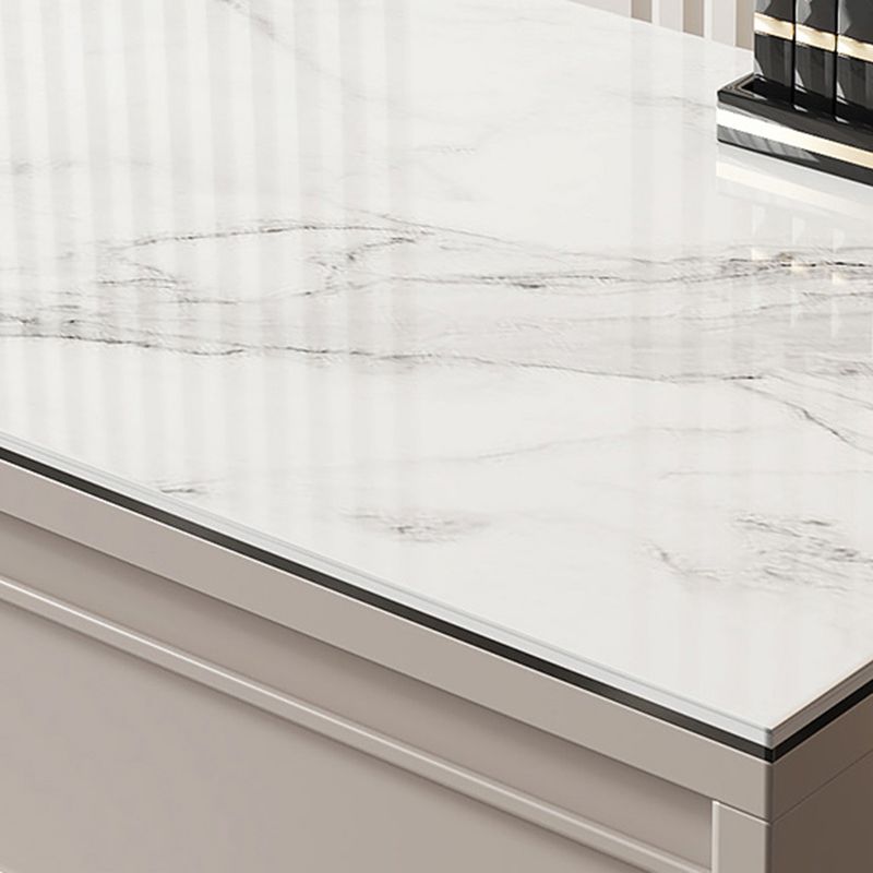 Set di vanità grigio per trucco per trucco in ardesia glam