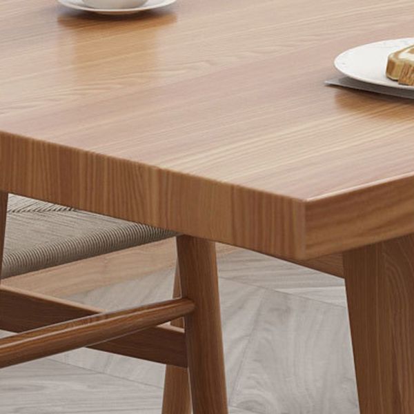 Minimalist Pine Dining Room Table Set 1/2/7 Pieces Home Table and Chairs Clearhalo 'Dining Room Sets' 'Dining Tables & Seating' 'dining_room_set' 'furn' 'furn_dining_room_set' 'Furniture' 'Kitchen & Dining Furniture' 1200x1200_c2ad7ac9-6e0a-423f-a341-fc8c4037e021