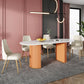 Metal Contemporary Free Form Indoor Table Sintered Stone Table for Dining Room and Kitchen Clearhalo ' dining_table' 'Dining Tables & Seating' 'Dining Tables' 'furn' 'furn_dining_table' 'Furniture' 'furniture_dining_table' 'Kitchen & Dining Furniture' 'kitchen&dining_furn' 'kitchen' 'kitchen_dining_table' 1200x1200_c2ae216e-db3d-480b-a883-313ab7755902
