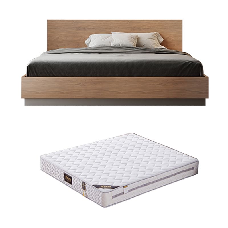Rechteckige Panel Plattform Bettrahmen natürliches Standardbett mit Schubladen