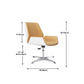 Metal Frame Modern Office Chair Executive Ergonomic Desk Chair Clearhalo 'furn' 'furn_office_chair' 'Furniture' 'furniture_office_chair' 'Office Chairs' 'Office Furniture' 'office_chair' 1200x1200_c2b1adaa-68a4-4a54-8b81-18ca929f173d