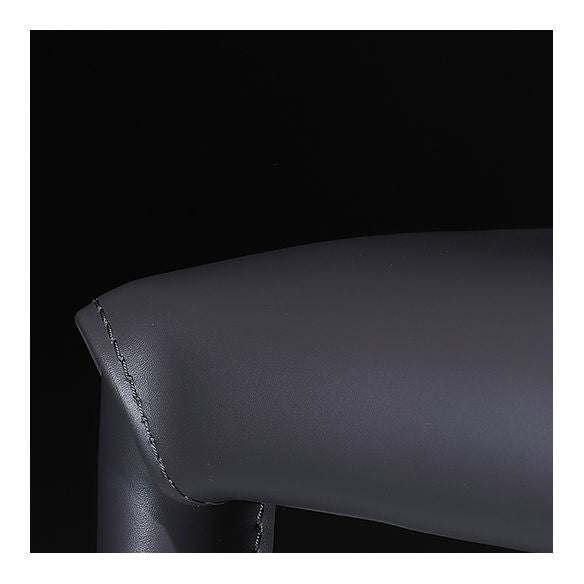 Modern Leather Dining Room Chair Armless Metal Side Chair for Home Use Clearhalo ' kitchen&dining_furn' 'Dining Chairs' 'Dining Tables & Seating' 'dining_chair' 'furn' 'furn_dining_chair' 'Furniture' 'furniture_dining_chair' 'Kitchen & Dining Furniture' 'kitchen' 1200x1200_c2b661ec-e1d1-4cc8-b471-62f23c7fb855