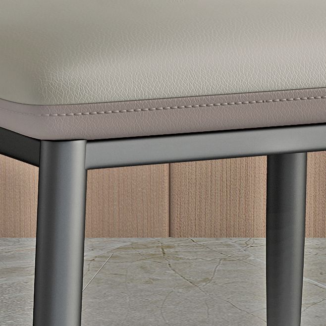 Comedor sillas de comedor sin brazo silla lateral tapizada