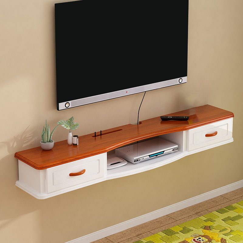 Modern TV Media Stand Engineered Wood Wall-mounted TV Stand Console with Cabinet Clearhalo 'furn' 'furn_tv_stands_entertainment_centers' 'Furniture' 'Living Room Furniture' 'TV Stands & Entertainment Centers' 'TV Stands & Media Storage Furniture' 'tv_stands_entertainment_centers' 1200x1200_c2b9aa08-305c-457a-bd2a-b2e5aad92afa