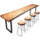 Modern Wood Counter Height Set 1/2/5 Pieces Indoor Natural Counter Set Clearhalo 'Bar Furniture' 'furn' 'furn_home_bar_bar_sets' 'Furniture' 'Home Bars & Bar Sets' 'home_bar_bar_sets' 'Kitchen & Dining Furniture' 1200x1200_c2bd9be5-c740-44fc-ab92-781d212e7b25