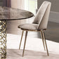 Glam Metal Dining Armless Chair Upholstered Dining Side Chair for Home Use Clearhalo ' kitchen&dining_furn' 'Dining Chairs' 'Dining Tables & Seating' 'dining_chair' 'furn' 'furn_dining_chair' 'Furniture' 'furniture_dining_chair' 'Kitchen & Dining Furniture' 'kitchen' 1200x1200_c2be36f1-f8b3-4941-94d3-a18cdd925cdf