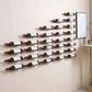 Wall Mounted Metal Contemporary Wine Bottle Holder for Kitchen Clearhalo 'furn' 'furn_wine_racks' 'Furniture' 'Kitchen & Dining Furniture' 'Wine Racks' 'wine_racks' 1200x1200_c2c2ebc2-c6d4-4fe2-86a8-0eebf61ca5fb