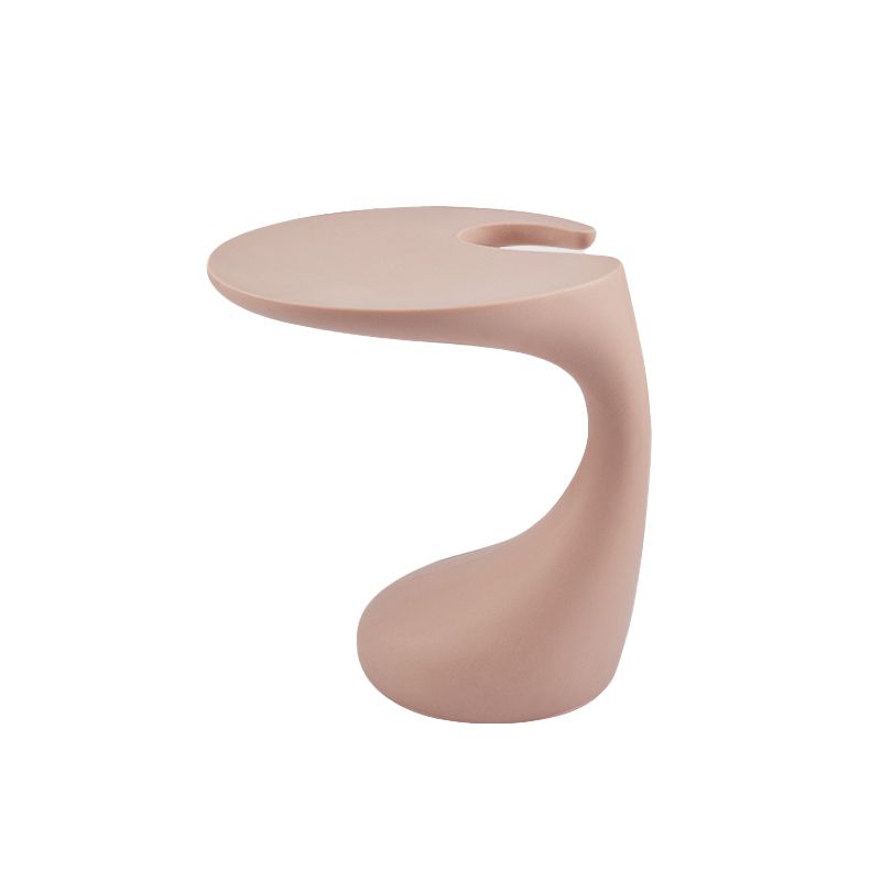 Plastic Nightstand Or End Table, Modern 21.26-Inch Tall Nightstand