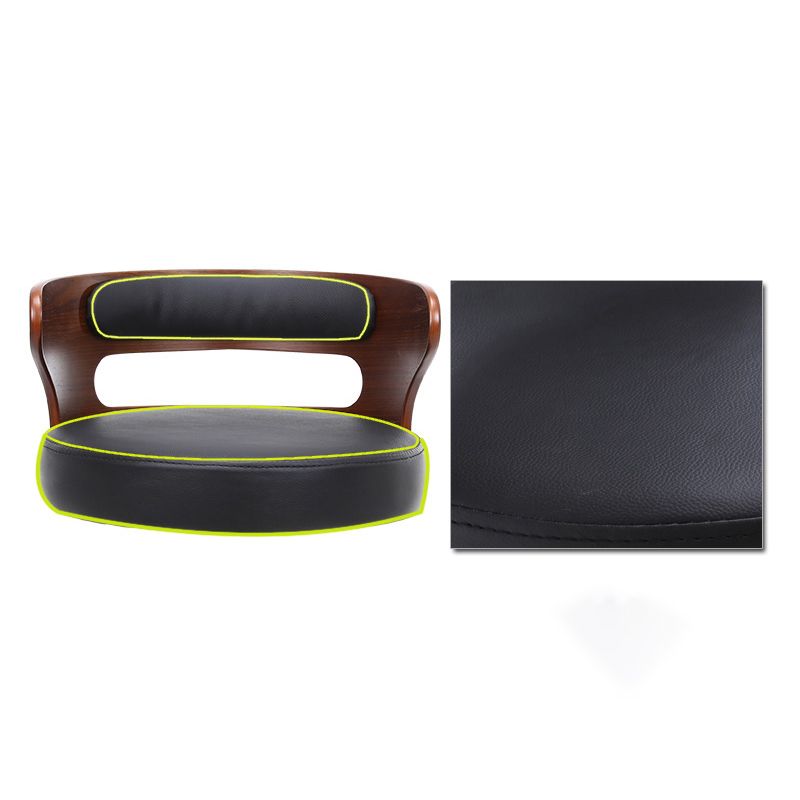 Contemporary Liftable Bar Stool Round Counter Bar Stool with Metal Legs Clearhalo 'Bar Furniture' 'Bar Stools' 'bar_stools' 'Furniture' 'furniture_bar_stools' 'Kitchen & Dining Furniture' 1200x1200_c2cc2d71-abe8-4b8d-ad19-6b20d1a4873a