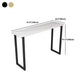 Rectangle Pub Table Contemporary Style Bar Table for Small Places