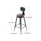 Industrial Distressed Bar Stool Bristol Bar Stool Leather with Cushion Clearhalo 'Bar Furniture' 'Bar Stools' 'bar_stools' 'furn' 'furn_bar_stools' 'furniture_bar_stools' 'Kitchen & Dining Furniture' 'kitchen&dining_furn' 'kitchen' 'kitchen_furn' Furniture' 1200x1200_c2d048a8-5fa2-4d70-a4ee-21ca73558235