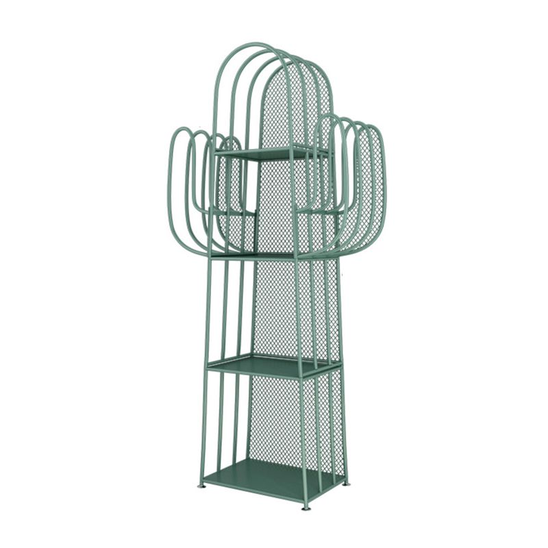 59"H Scandinavian Style Bookshelf Metal Shelf Bookcase for Home Use Clearhalo 'Bookcases' 'furn' 'furn_bookcases' 'Furniture' 'furniture_bookcases' 'Office Furniture' 1200x1200_c2d24055-a1ea-45b7-91df-90748814f387