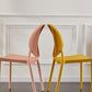 Plastic Modern Chair 16.1" Wide King Louis Back Side Chair Set
