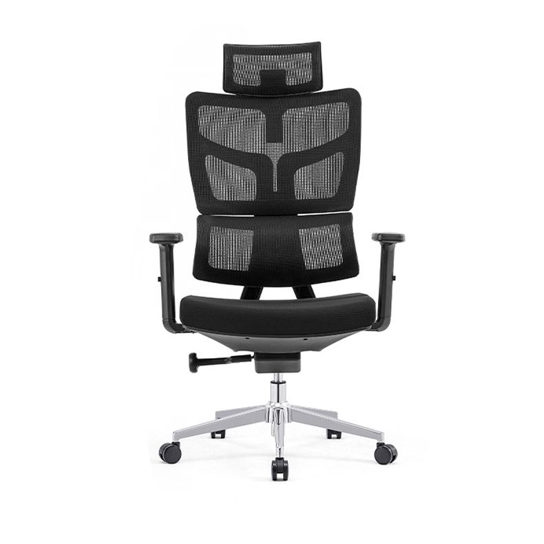 Modern Desk Chair Mesh Computer Chair High-Back Chair in Black/Gray Clearhalo 'furn' 'furn_office_chair' 'Furniture' 'Office Chairs' 'Office Furniture' 'office_chair' 1200x1200_c2d50222-8bf1-434d-b982-a939176006dc
