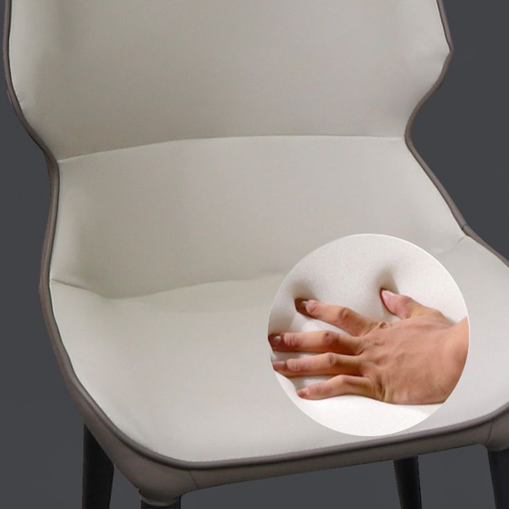 Industrial Home Arm Chair Wingback Metal Upholstered Dining Room Chair (Set of 2) Clearhalo ' kitchen&dining_furn' 'Dining Chairs' 'Dining Tables & Seating' 'dining_chair' 'furn' 'furn_dining_chair' 'Furniture' 'furniture_dining_chair' 'Kitchen & Dining Furniture' 'kitchen' 1200x1200_c2d58882-a003-4473-8b58-6f2859d39890