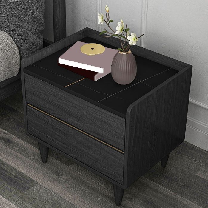 Contemporary Bed Nightstand Drawer Storage Night Table for Bedroom Clearhalo 'Bedroom Furniture' 'furn' 'furn_night_stand' 'Furniture' 'night_stand' 'Nightstands' 1200x1200_c2d5e6b8-01e3-4f04-90ba-2fcbba28d2a8