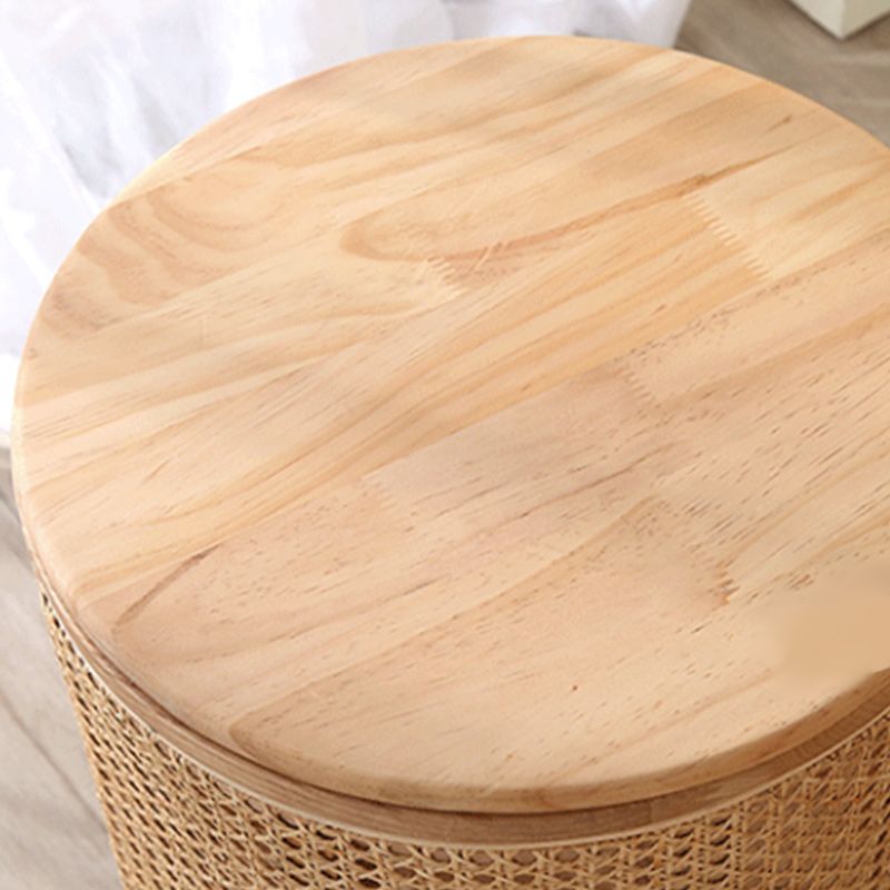 15" Wide Contemporary Corner Table Wood Round Storage Accent Side Table Clearhalo 'Coffee & Accent Tables' 'End & Side Tables' 'end_side_tables' 'furn' 'furn_end_side_tables' 'Furniture' 'Living Room Furniture' 1200x1200_c2d7882f-955a-474d-b1cb-cc8a84b16c2a