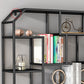 Industrial Iron Bookshelf Wall Mounted Bookshelf for Office and Family Living Room Clearhalo 'Bookcases' 'furn' 'furn_bookcases' 'Furniture' 'furniture_bookcases' 'Office Furniture' 1200x1200_c2dca8ab-8cb4-4596-95ea-0d6cc5dc2baf