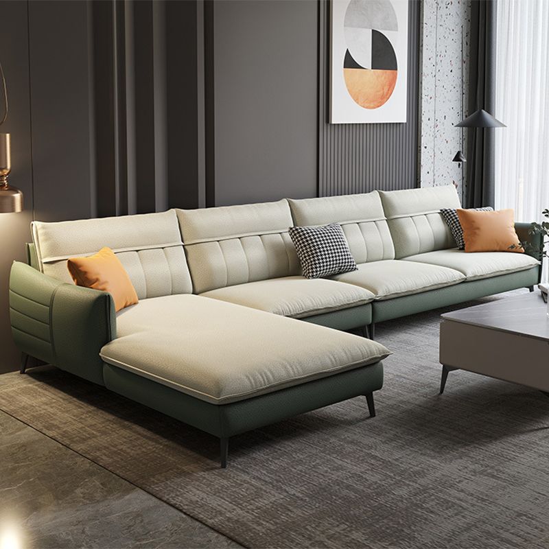 Nordic Stationary Square bras faux cuir coussins salon canapé chaise