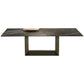 Metal Contemporary Rectangular Dining Table Sintered Stone Table with Trestle Clearhalo ' dining_table' 'Dining Tables & Seating' 'Dining Tables' 'furn' 'furn_dining_table' 'Furniture' 'furniture_dining_table' 'Kitchen & Dining Furniture' 'kitchen&dining_furn' 'kitchen' 'kitchen_dining_table' 1200x1200_c2dd56fb-794f-4323-a554-944c91bb7f8c