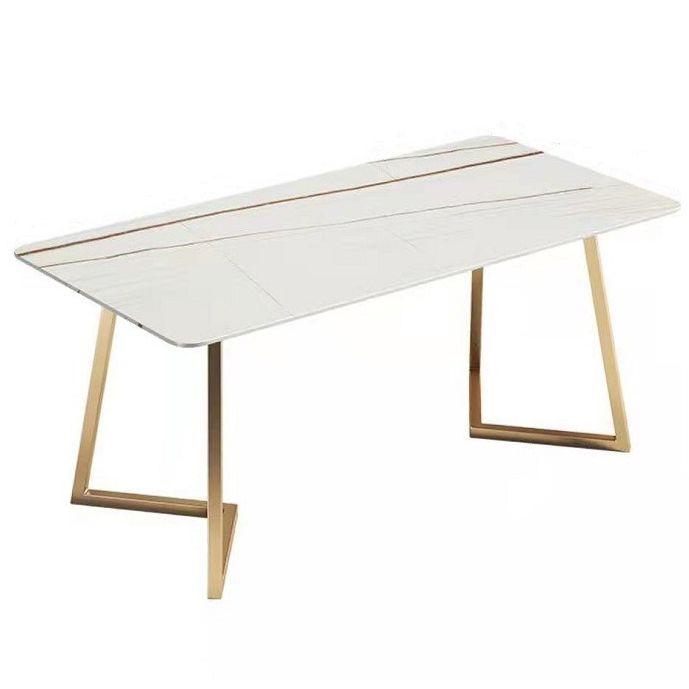 Glam 1/4/5 Pieces Dining Room Chair Set Rectangle Dining Table Set Clearhalo 'Dining Room Sets' 'Dining Tables & Seating' 'dining_room_set' 'furn' 'furn_dining_room_set' 'Furniture' 'furniture_dining_room_set' 'Kitchen & Dining Furniture' 1200x1200_c2e0d2db-2dd8-4cd6-8a13-b6c680f21530