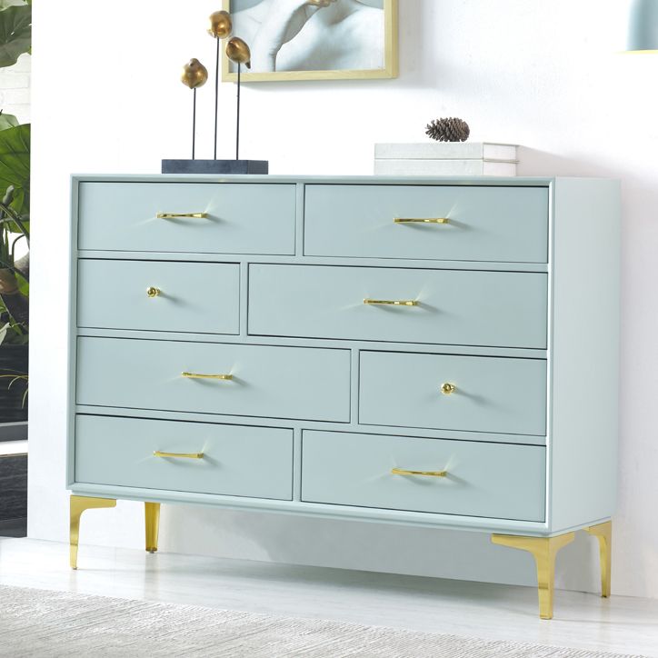 Modern Style Sideboard Table with Engineered Wood Drawers and Storage Buffet Server Clearhalo 'buffet_sideboard' 'Buffets & Sideboards' 'furn' 'furn_buffet_sideboard' 'Furniture' 'Kitchen & Dining Furniture' 1200x1200_c2e2bed1-a043-43ea-b7cd-c1c003e61849