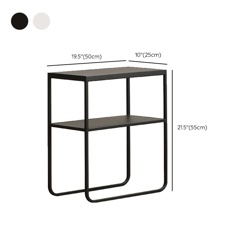 9" Wide Contemporary Corner Table Rectangular Accent Side Table Clearhalo 'Coffee & Accent Tables' 'End & Side Tables' 'end_side_tables' 'furn' 'furn_end_side_tables' 'Furniture' 'Living Room Furniture' 1200x1200_c2e42d9b-d544-44b6-b704-d9c9c8a4efcb