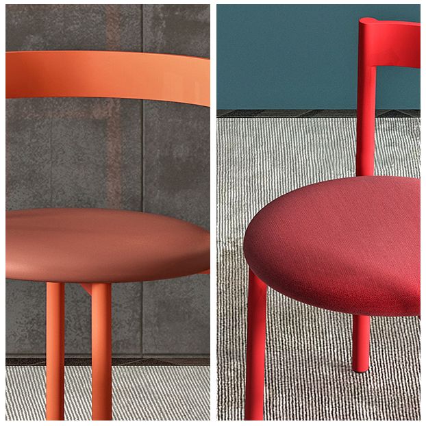 Contemporary Design Armless Open Back Chairs Faux Leather Side Chair Clearhalo 'Dining Chairs' 'Dining Tables & Seating' 'dining_chair' 'furn' 'furn_dining_chair' 'Furniture' 'furniture_dining_chair' 'Kitchen & Dining Furniture' 1200x1200_c2e57ebc-cd8e-4fcc-9ca8-feb0de48f54d