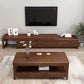 Vintage Media Console Rubberwood Stand Console with Drawers for Living Room Clearhalo 'furn' 'furn_tv_stands_entertainment_centers' 'Furniture' 'Living Room Furniture' 'TV Stands & Entertainment Centers' 'TV Stands & Media Storage Furniture' 'tv_stands_entertainment_centers' 1200x1200_c2e6c8a6-c28a-46eb-b97d-a6223f9a5d74