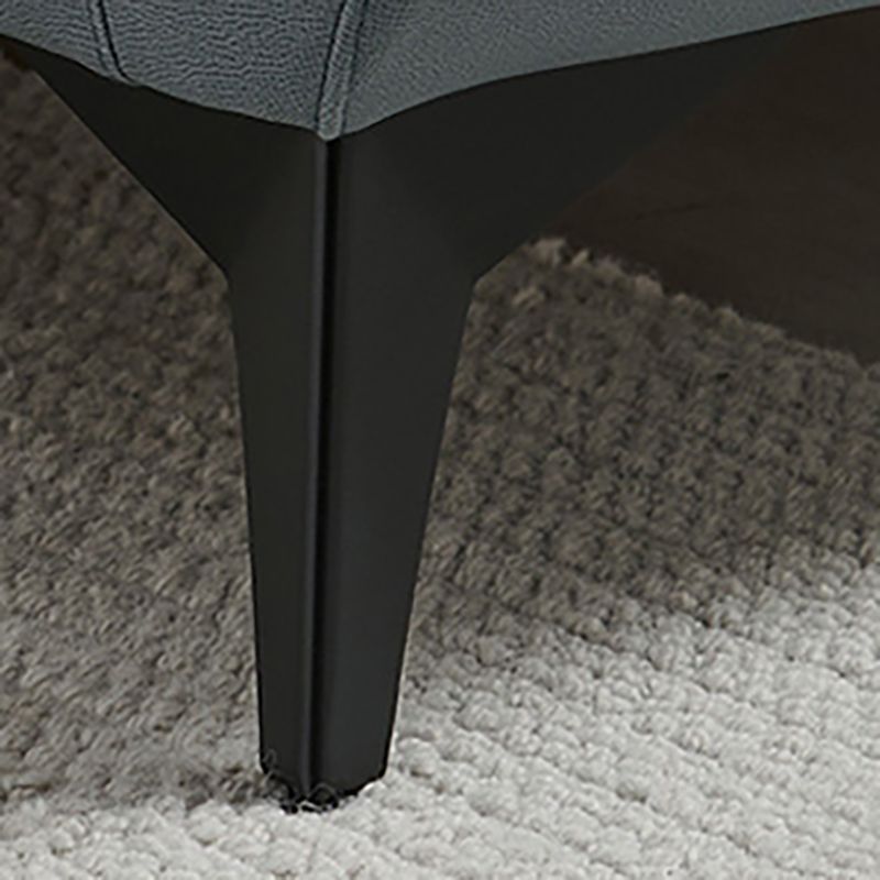 31 " High Modern Faux Leather Flared Arm Standard Sofa with Cushions for Apartment Clearhalo 'furn' 'furn_sofas' 'Furniture' 'furniture_sofas' 'Living Room Furniture' 'Sofa' 'sofas' 1200x1200_c2eab970-0d9e-4c02-92e7-7afd75444e09