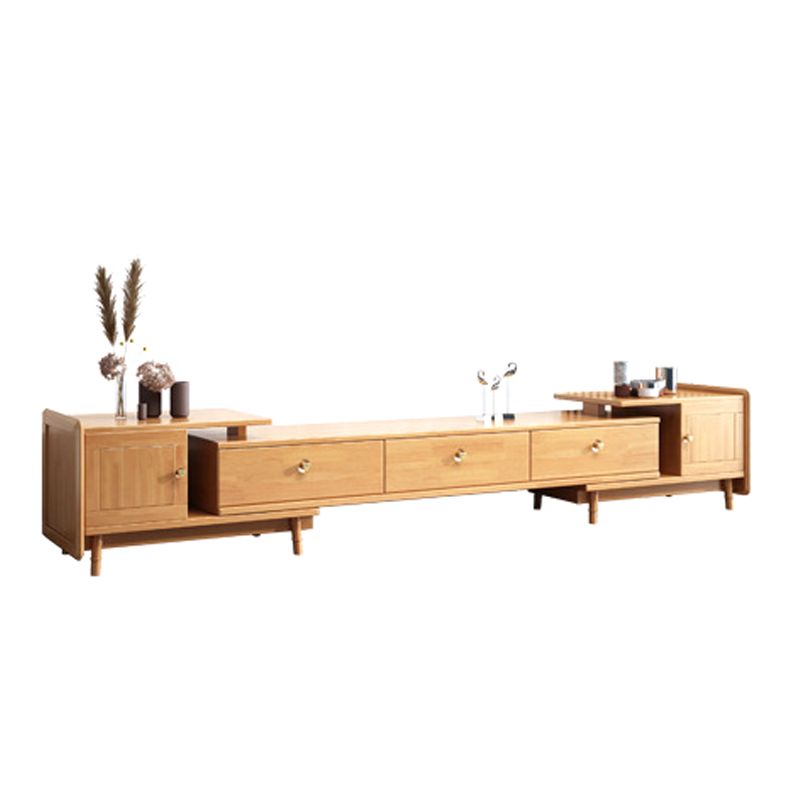 Modern TV Media Stand Wood TV Stand Console with Splayed Wooden Legs Clearhalo 'furn' 'furn_tv_stands_entertainment_centers' 'Furniture' 'Living Room Furniture' 'TV Stands & Entertainment Centers' 'TV Stands & Media Storage Furniture' 'tv_stands_entertainment_centers' 1200x1200_c2f0c93e-e678-4155-a349-38cecc5b306c