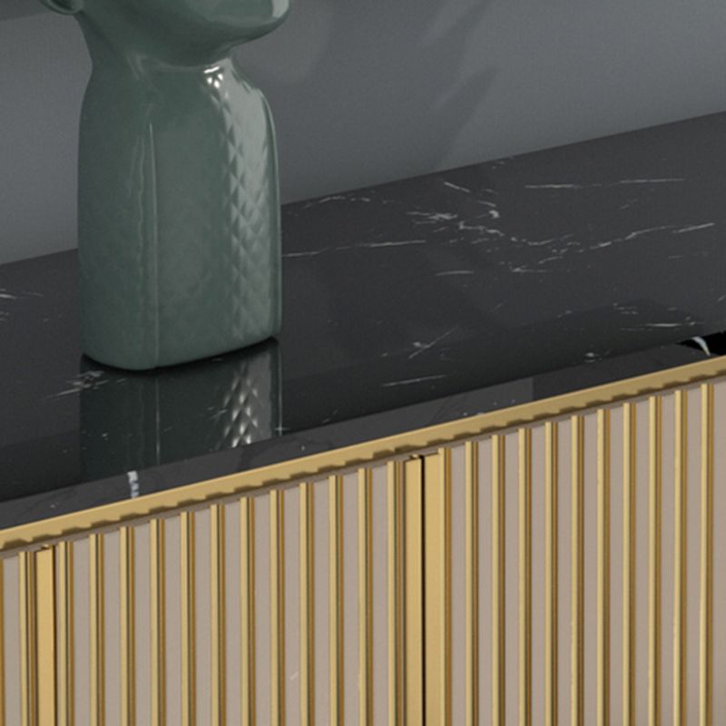 Sideboard in legno ingegnerizzato in fico in marmo in marmo per uso da cucina