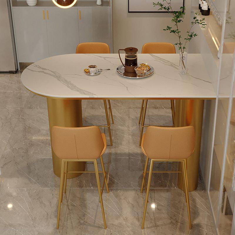 Taburete de cuero de cuero de cuero de cuero de cuero de cuero y taburete escandinavo